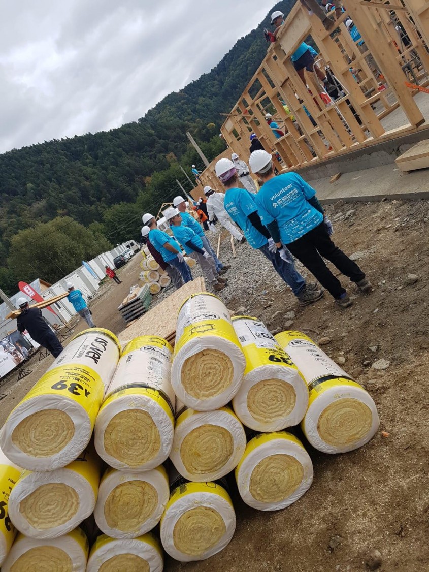 Saint-Gobain participă la BIG BUILD 2019, un proiect Habitat for Humanity România