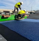 Primul teren sportiv CONIPUR 2S Made with Nike Grind&reg; din Rom&acirc;nia, finalizat &icirc;ntr-un liceu Școală Verde