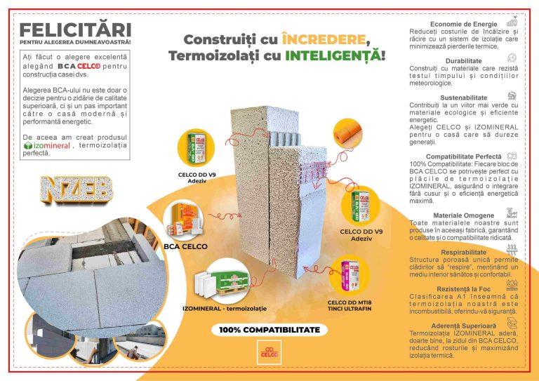 De ce BCA-ul CELCO este preferatul profesioniștilor și al locuitorilor? Construcții durabile și eficiente