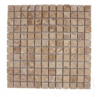 Mozaic Travertin Latte Polisat, 2.3 x 2.3 cm  MPN-2074