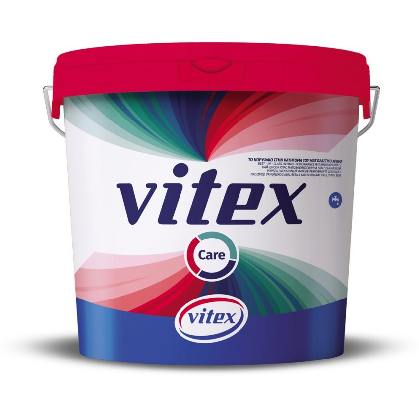 Vopsea ultra-lavabilă premium mată, VITEX CARE, albă, 3L.jpg