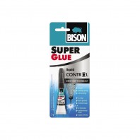 Adeziv cianoacrilat BISON Super Glue Control, 3g - Cod : 401017