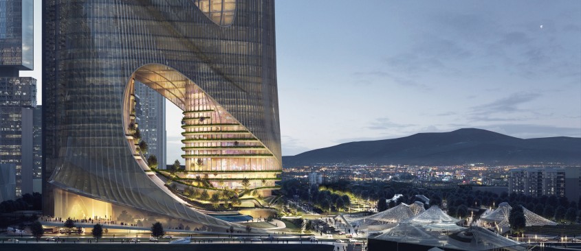 O nouă clădire uimitoare proiectată de Zaha Hadid Architects