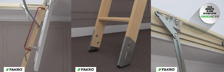 Alege inovația: noua generație de scări de acces la pod GREENSTEP de la FAKRO