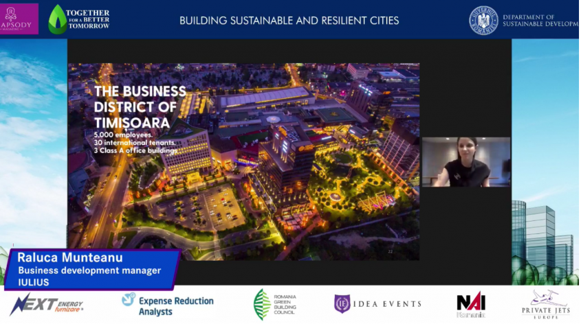„Building Sustainable & Resilient Cities”: concluziile unei dezbateri aplicate pe tema rezilienței urbane