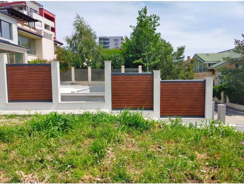 Porți și garduri din aluminiu pentru împrejmuiri exterioare – Soluții durabile și elegante de la SABITERM