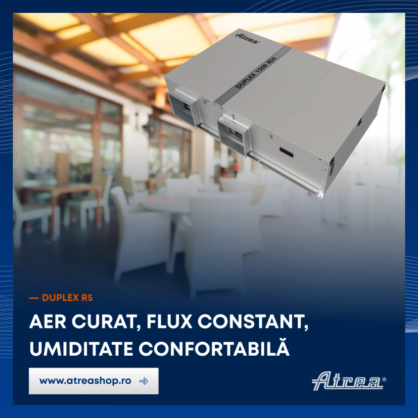 Ventilația comercială: cum alegi unitatea de tratare a aerului potrivită