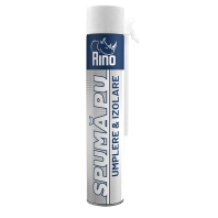 Spumă poliuretanică RINO , 650ml, pentru umplere și izolare - Cod: 515773