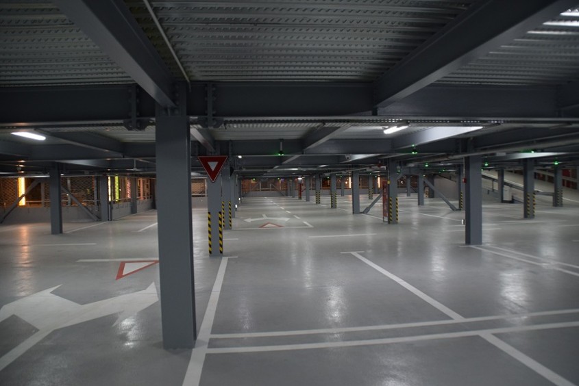 Cum arată cea mai nouă parcare de tip park and ride din București