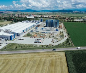 Prima etapă finalizată a proiectului de extindere al Fabricii de produse lactate Olympus din Brașov