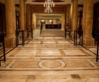 Șlefuire marmură pentru restaurare pardoseală  – Hotel Athénée Palace Hilton