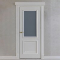 Ușă din lemn pentru interior Roma cu sticla