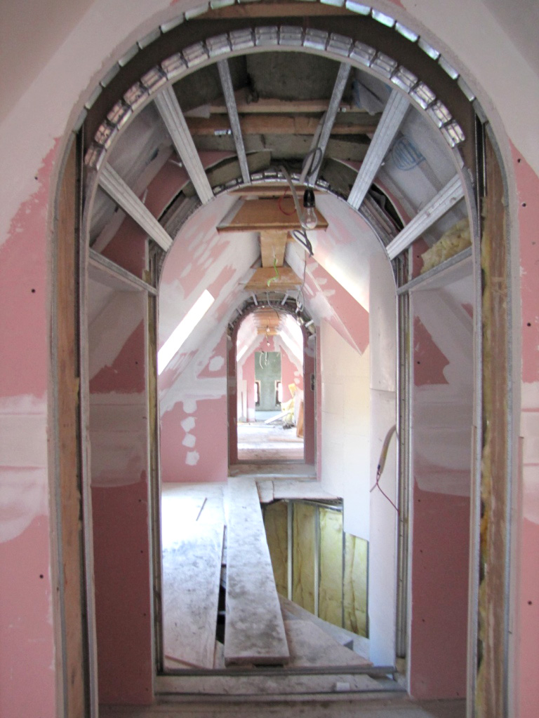 Interior Casa Memoriala Ilie Birt in timpul restaurarii  Brasov SAINT-GOBAIN RIGIPS