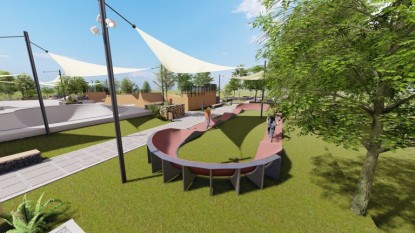 Skate Park Sfântu Gheorghe - Randări Proiect  Sfântu Gheorghe  SPORT PLAY SYSTEMS