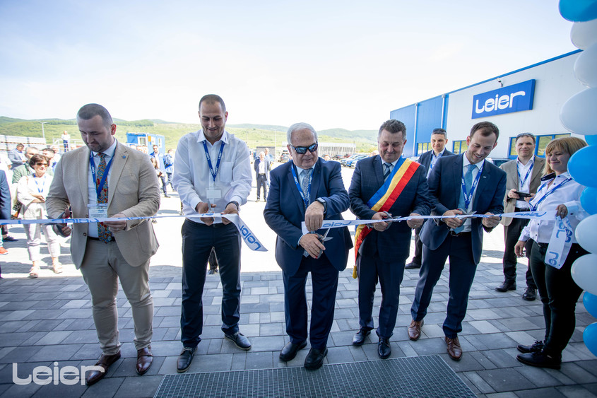 Leier inaugurează o nouă fabrică, în Câțcău, județul Cluj