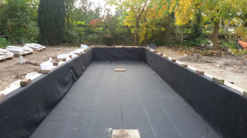 Impermeabilizare iazuri - EPDM ECOLAN