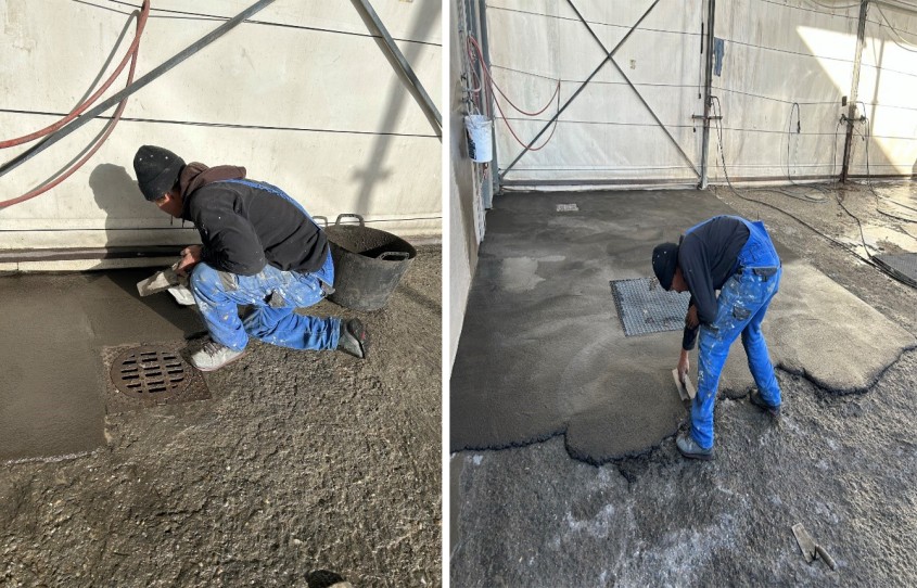 CONCRETE-ASPHALT REPAIR – mortar mineral, bituminos cu priză și întărire rapidă