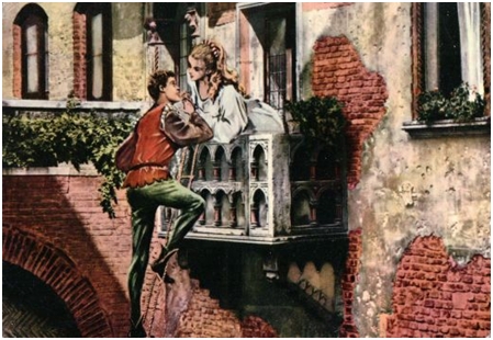 Romeo şi Julieta – scena balconului