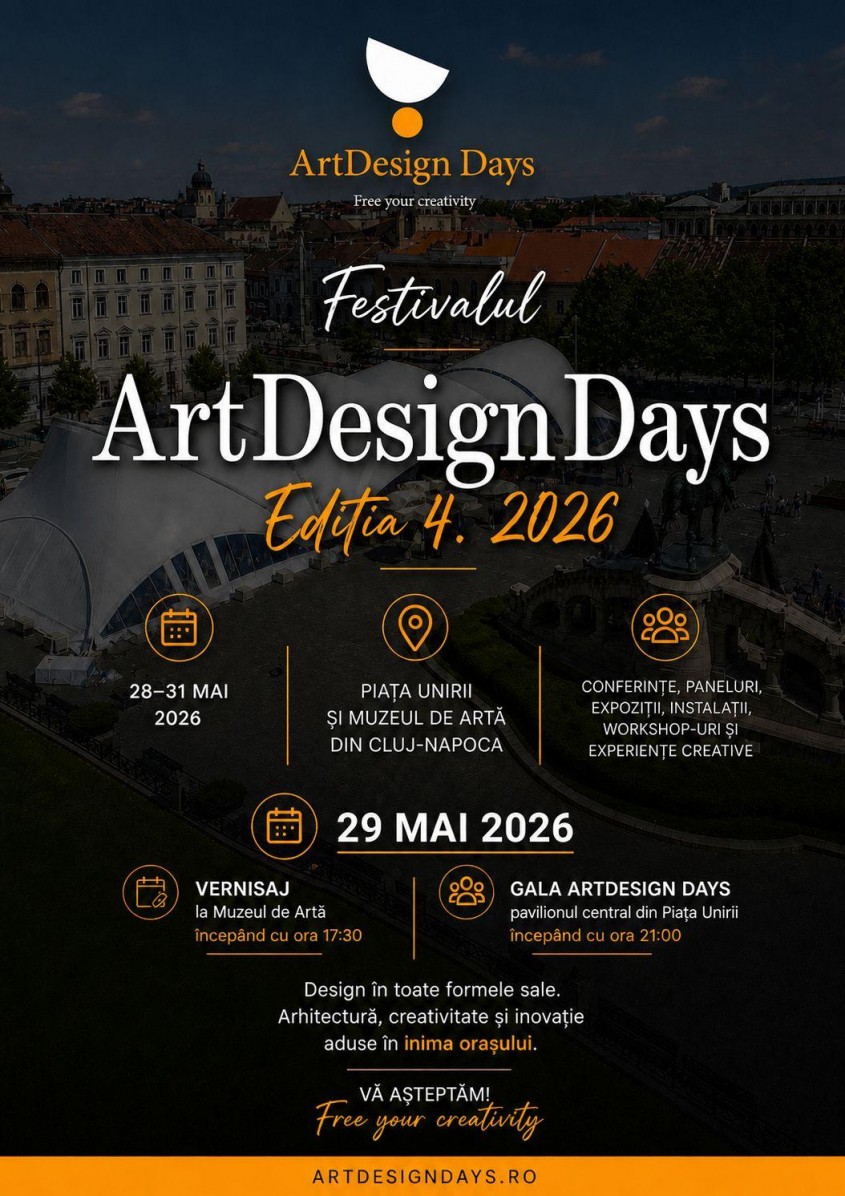 Cluj-Napoca devine capitala designului și  arhitecturii contemporane