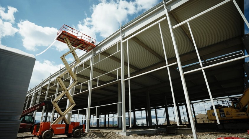 Constructie hală depozitare, post trafo, amenajări exterioare, împrejmuire și organizare de șantier  Brașov RAP DEVELOPMENT