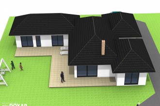 Casa Vadim - o casă prefabricată construită în Franța