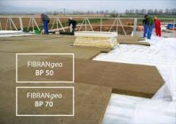 Vata bazaltica pentru acoperis tip terasa - FIBRANgeo BP50