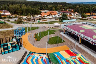 Indfloor Group anunță finalizarea celui de-al doilea proiect cu plută naturală 100% - Brambura Park, Sibiu