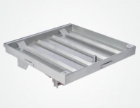 Capac acces placabil Sistem MA-GBZ -Capac acces evacuare ALA din inox placabil pentru cămine de vizitare