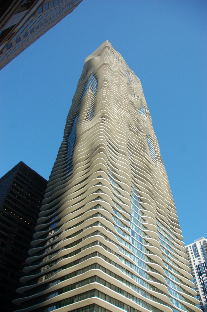 Aqua at Lakeshore East, Chicago, 2009