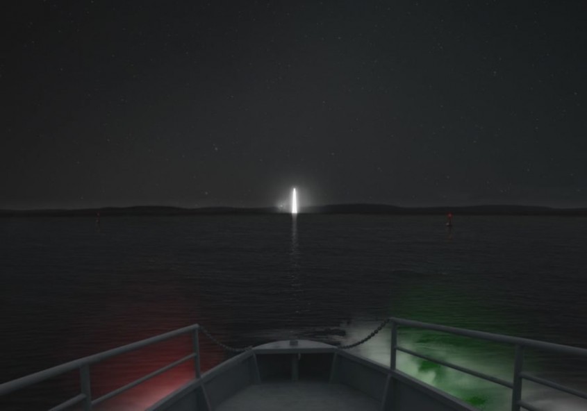 Farul-hologramă, un omagiu adus unei vechi călăuze de nădejde a navigatorilor