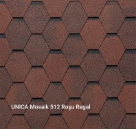 Șindrilă bituminoasă - UNICA MOSAIK