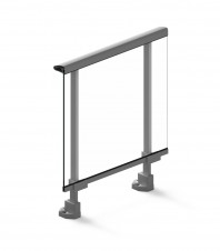 Tipul 2: Balustradă cu Stâlpișori - Sistem Modular