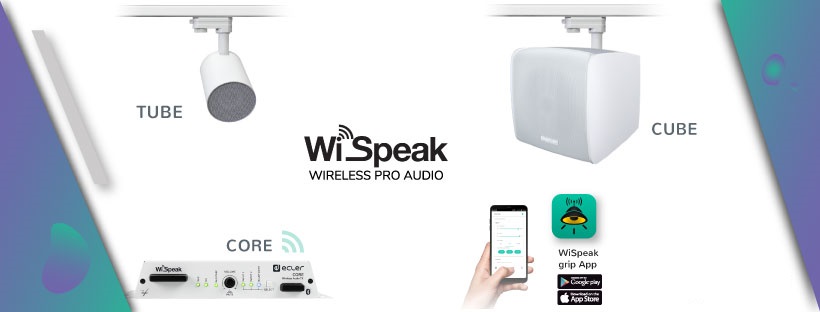Sistem audio wireless profesional Ecler WiSpeak