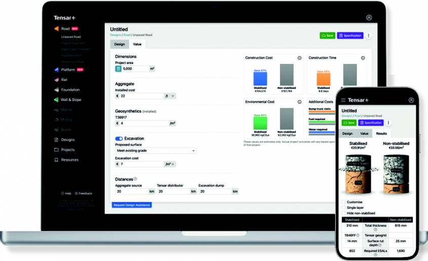 Geogrilele Tensar® InterAx® sunt disponibile în România prin Inoveco