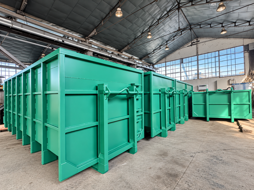 Containere tip Abroll de 24 m&sup3;, disponibile &icirc;n stoc la INOVECO