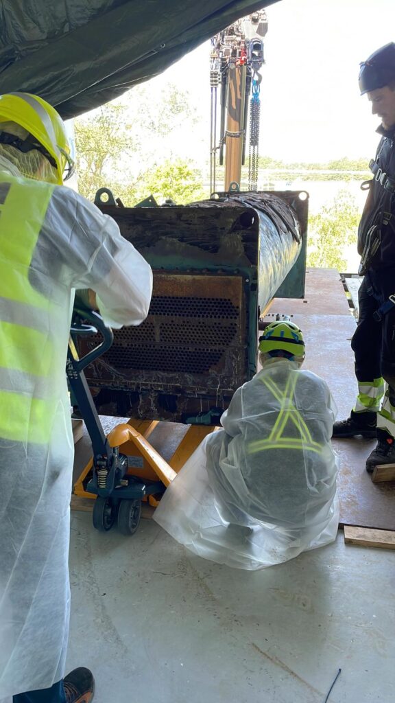 Instalare pompe de căldură și unități de răcire pentru centrala de utilități 