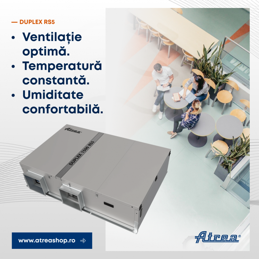 Beneficiile ventilației comerciale automatizate