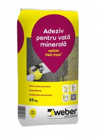 Adeziv pentru vata minerala - weber P40 max2