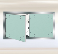 Sistem F2 - Trapă de vizitare cu două sau mai multe uși detașabile pentru tavane suspendate