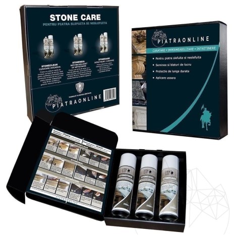 LTP Stone Care Kit - Pachet complet pentru piatra naturala