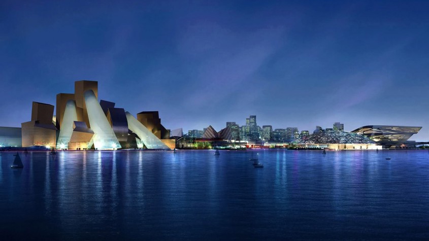 Muzeul Guggenheim din Abu Dhabi al lui Frank Gehry, pe cale să devină realitate