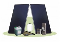 Pachet solar (kit) apa calda menajera pentru 4-6 persoane, fara boiler (PF Confort Plus fara boiler)