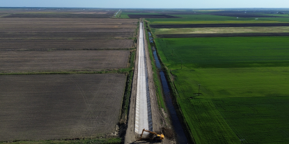 Proiect Reabilitarea infrastructurii principale de irigații din incinta Călmățui – Gropeni – Chiscani județul Brăila Braila