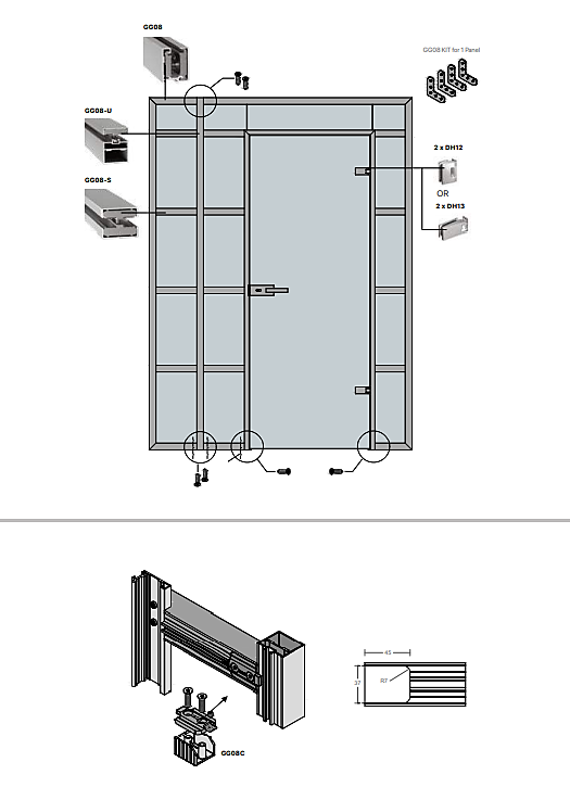 Pereți modulari din sticlă pentru compartimentarea spațiilor interioare – Moldoglass