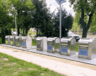 Platforme îngropate pentru colectarea selectivă a deșeurilor în Baia Mare