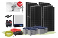 Kit solar fotovoltaic 3,6 kW sau 5,4 kW - pachet complet