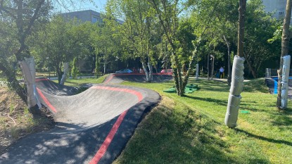 Amenajare Pump Track  Bucuresti SPORT PLAY SYSTEMS