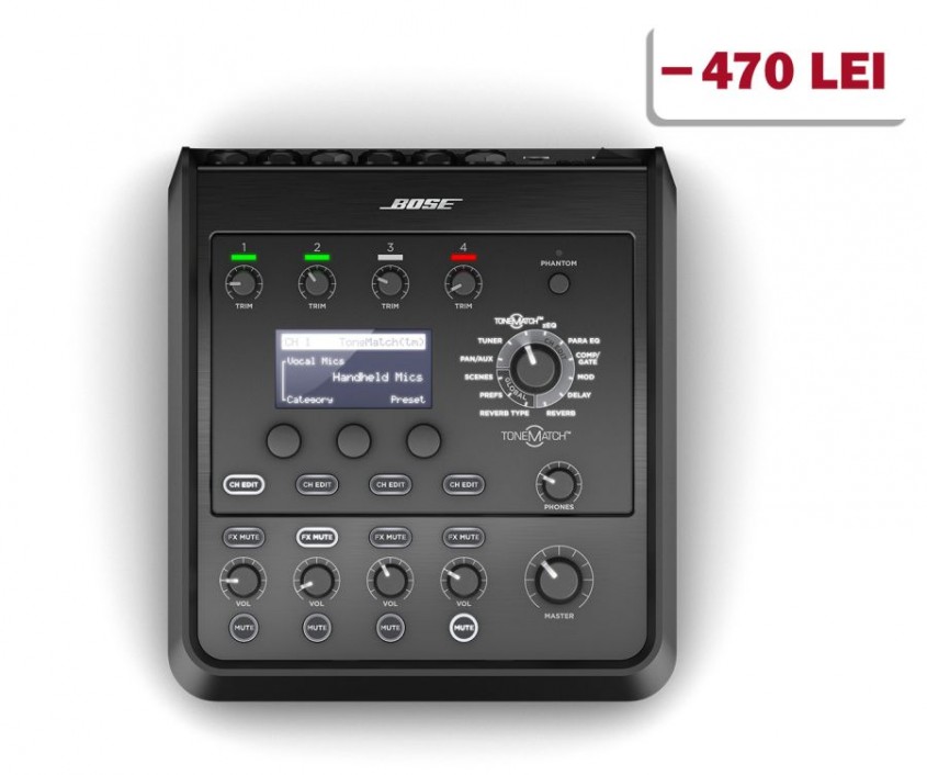 Promoție Mixer Bose ToneMatch T4S