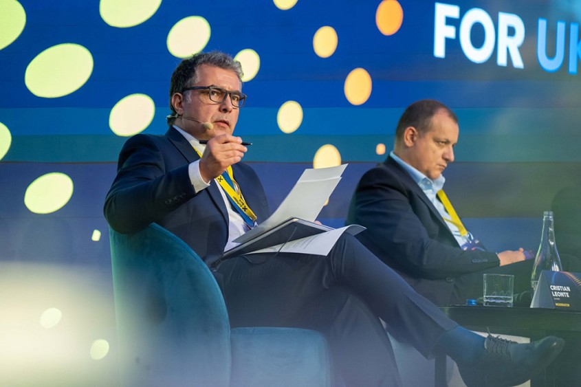 Mesajul transmis la București de lideri internaționali Reconstrucția Ucrainei poate repoziționa Rom&acirc;nia &icirc;n centrul investițiilor regionale