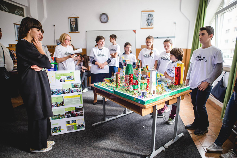 Jurizare concurs „Orașul viitorului”, ediția 2018, organizat în cadrul programului educațional Științescu